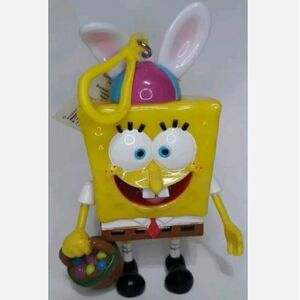 SpongeBob SquarePants Easter Keychain Plastic 2004 No Candy